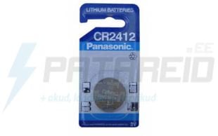 Panasonic CR2412 litium nappiparisto