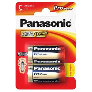 Panasonic Alkaline Paristo R14 / C Pro Power - 2 kpl