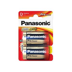 Panasonic Alkaline Paristo D / LR20 Pro Power - 2 kpl