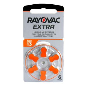 Rayovac Extra Advanced 13 / PR48 Kuulokojeparisto, 6-kpl