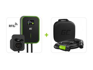 GC Wallbox 22kW Type2 sähköauton laturi + 5m Type2 kaapeli