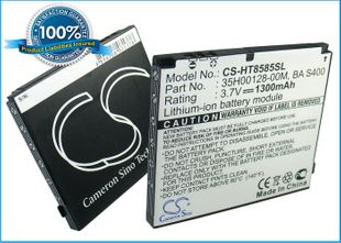 HTC HD2, HD2 US, T8585, T8588, T9193, Leo, Leo 100 yhteensopiva akku - 1300 mAh