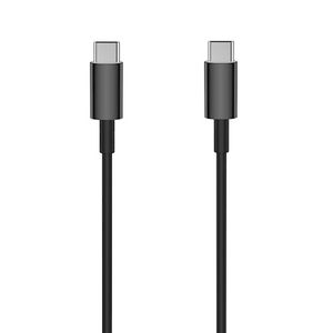 Setty USB-C USB-C-kaapeli 1m 3A - Musta