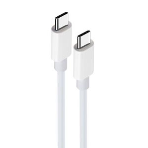 Maxlife MXUC-05 USB-C - USB-C kaapeli 1m (20W), valkoinen