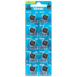 Vinnic Nappiparisto AG10 / LR54 / LR1131 10 kpl pakkaus