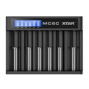 XTAR MC6C Li-ion Akkulaturi USB-liitännällä & digitaalisella näytöllä