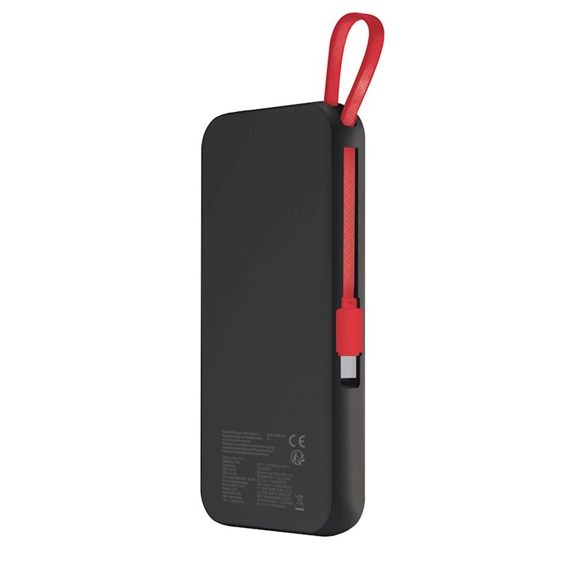 Maxlife Langaton Virtapankki MXPB-08 10000 mAh MagSafe 3-in-1 iPhone / AirPods / Apple Watch Musta
