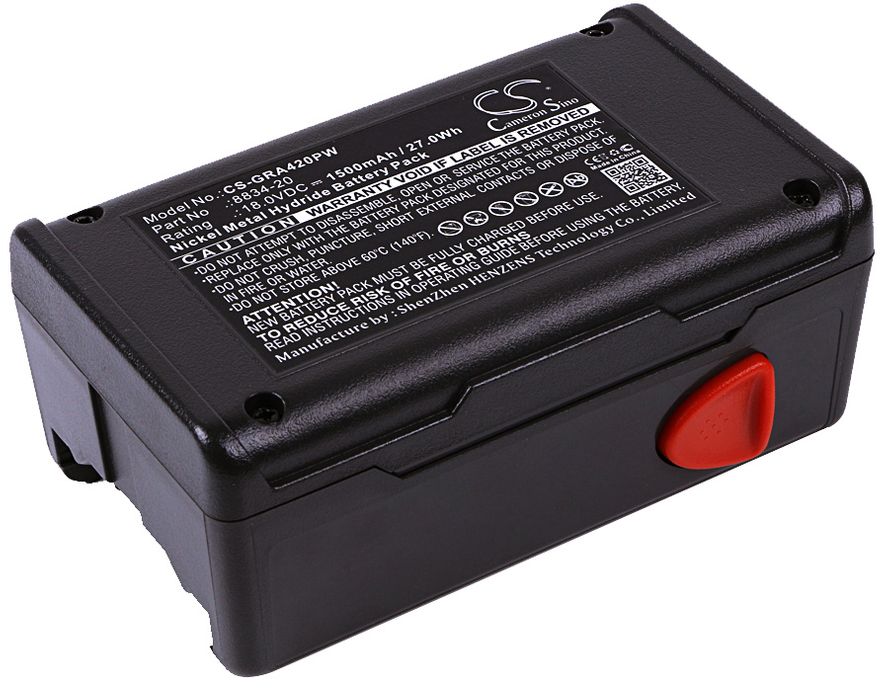 Gardena EasyCut 42 / SmallCut 300 Pensasleikkuri / Trimmeri Akku 1500 mAh