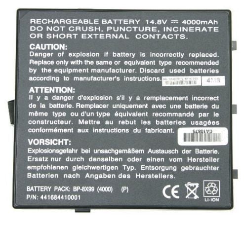 Packard Bell Easy Note F7305/P, Easy Note F7305, Easy Note F7300, Easy Note F7280, Easy Note F5 Series 2140 akku 4400 mAh