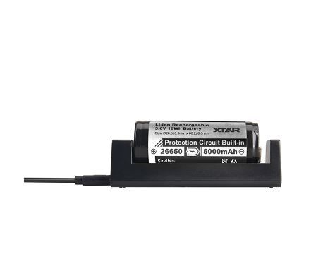 XTAR ANT MC1 Plus Li-ion / IMR / ICR USB-laturi digitaalisella näytöllä