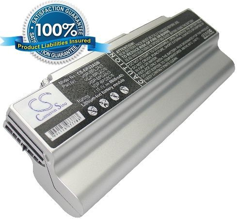 Sony VAIO VGP-BPS2A ja VGP-BPL2A akku 8800 mAh - Hopea