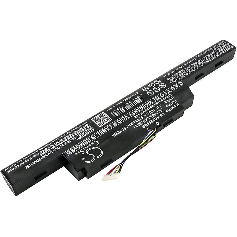 Acer Aspire E5-575 akku 5200 mAh