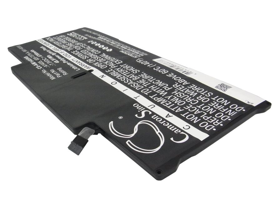 Apple Macbook Air 13-tuumaa 2011 2012 A1405 akku 6700 mAh musta