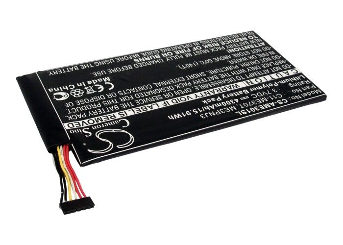 Asus K009 ja Google Nexus 7 akku 4300 mAh