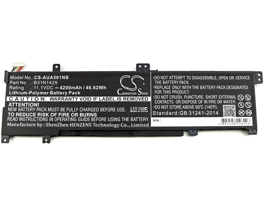 Asus Vivobook A501L akku 4200 mAh - Akkukauppa