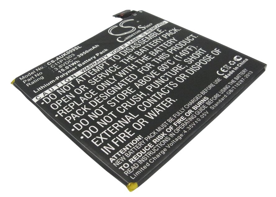 Asus K009 ja Google Nexus 7 2-sukupolvi akku 3950 mAh