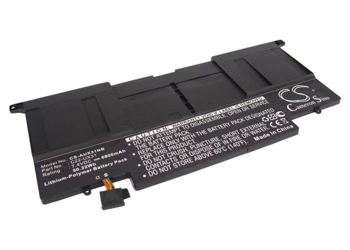 Asus UX31 Ultrabook / Zenbook akku 6800 mAh
