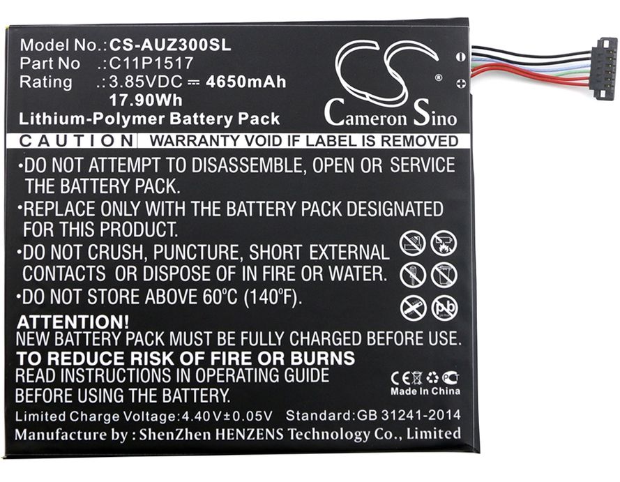 Asus ZenPad 10 Z300CNL akku 4650 mAh