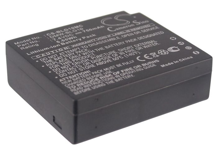 Panasonic DMW-BLG10, DMW-BLG10E akku 750  mAh