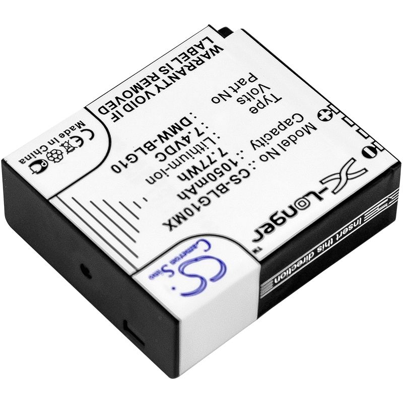 Panasonic DMW-BLG10, DMW-BLG10E akku 980  mAh