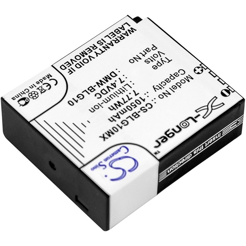 Panasonic DMW-BLG10, DMW-BLG10E akku 1050  mAh