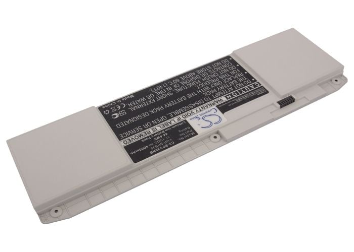 Sony VAIO SVT-11 ja SVT-13 VGP-BPS30 akku 4000 mAh - Hopea