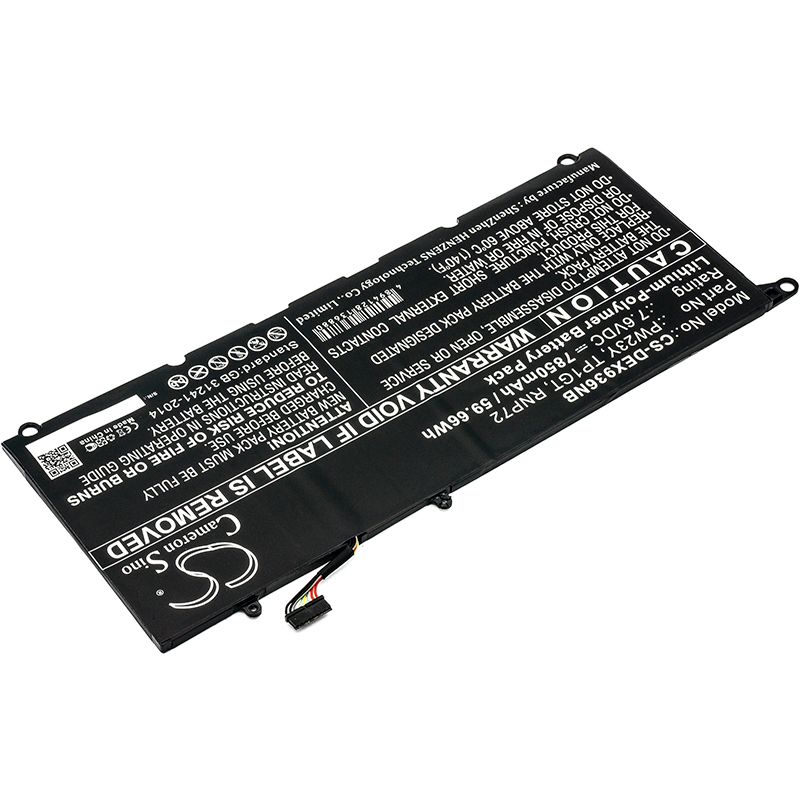 Dell XPS 13 9360 akku 7850 mAh
