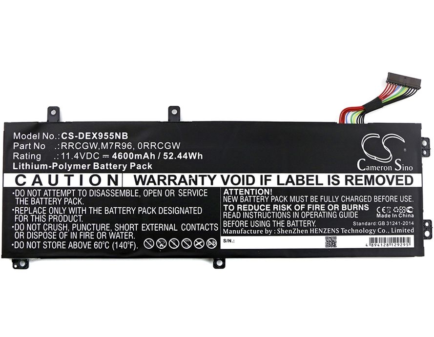 Dell Precision 15 5510, XPS 15 9550 akku 4600 mAh