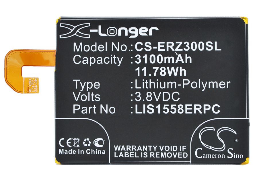 SonyEricsson Xperia Z3 akku 3100 mAh