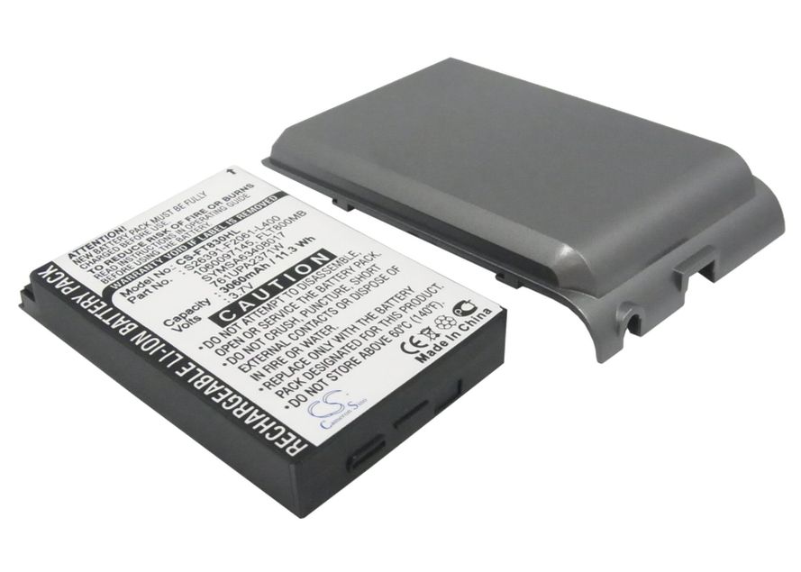 Fujitsu Loox T800, Loox T810, Loox T830 tehoakku erillisellä takakannella 3060 mAh