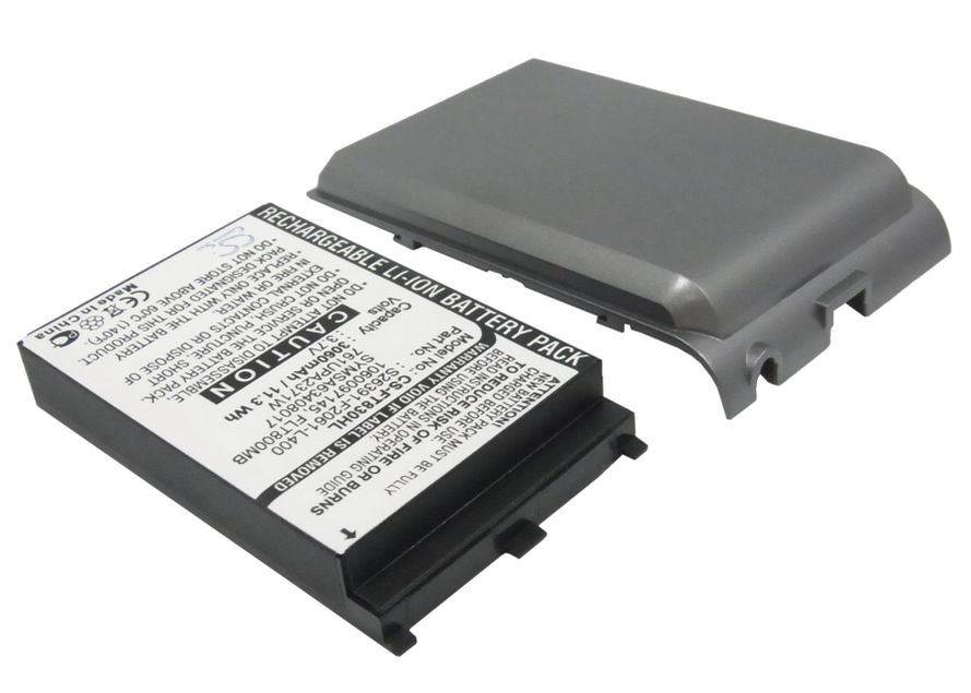 Fujitsu Loox T800, Loox T810, Loox T830 tehoakku erillisellä takakannella 3060 mAh