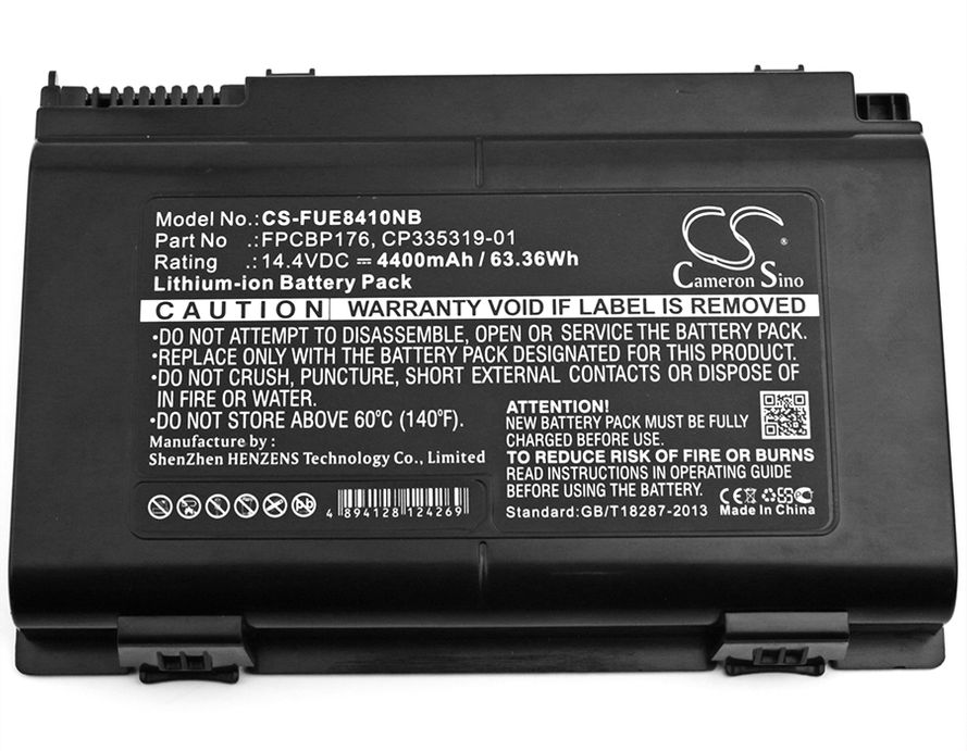 Fujitsu Lifebook A6230 akku 4400 mAh