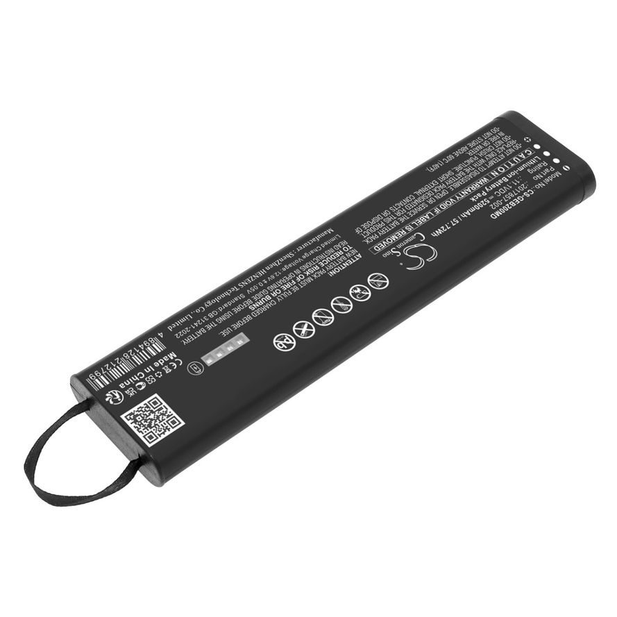 GE Datex FM / B20 / B30 / B40 / B50 Valvontamonitorin akku 5200 mAh