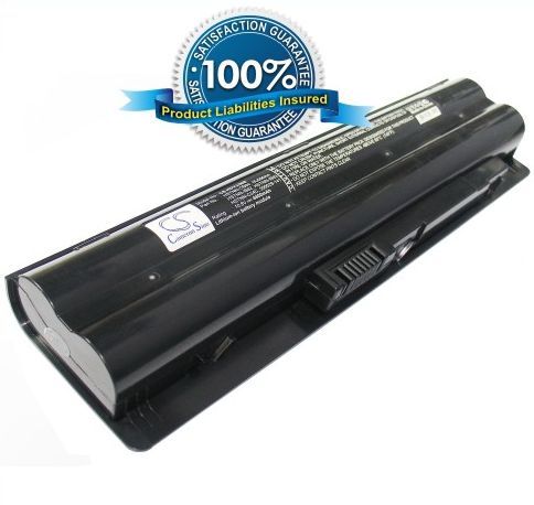 HP Pavilion dv3 akku 4400 mAh - Musta