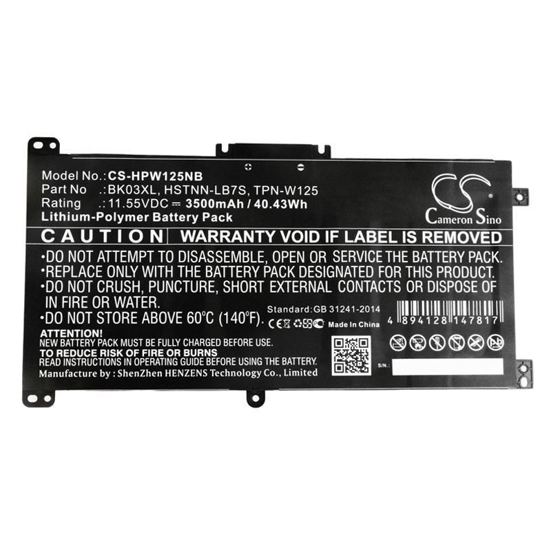 HP Pavilion X360 14 akku 3500mAh