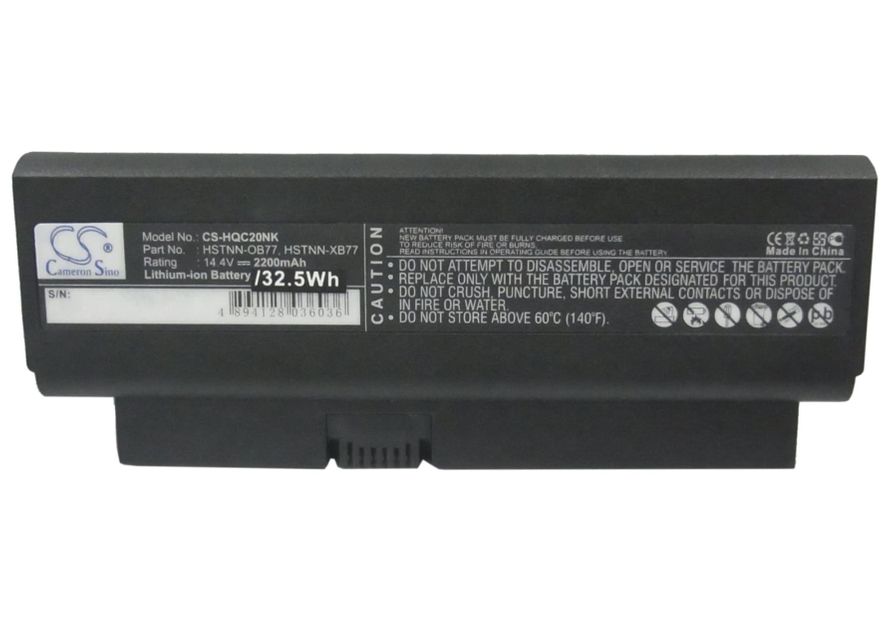 HP Presario CQ20 akku 2200 mAh - Musta