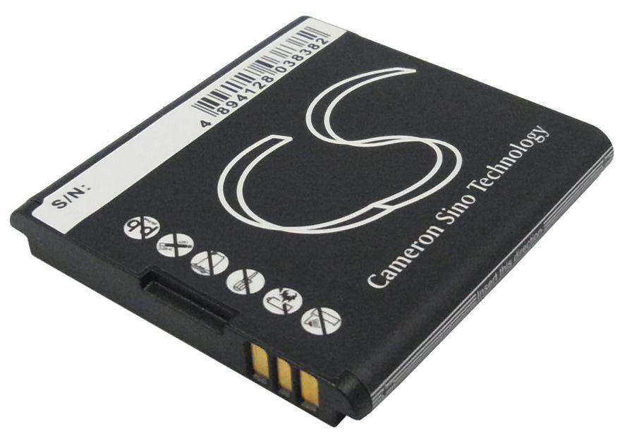 LG AX565, UX565, LX570, Muziq  Tehoakku Laajennetulla mustalla takakannella 1500 mAh