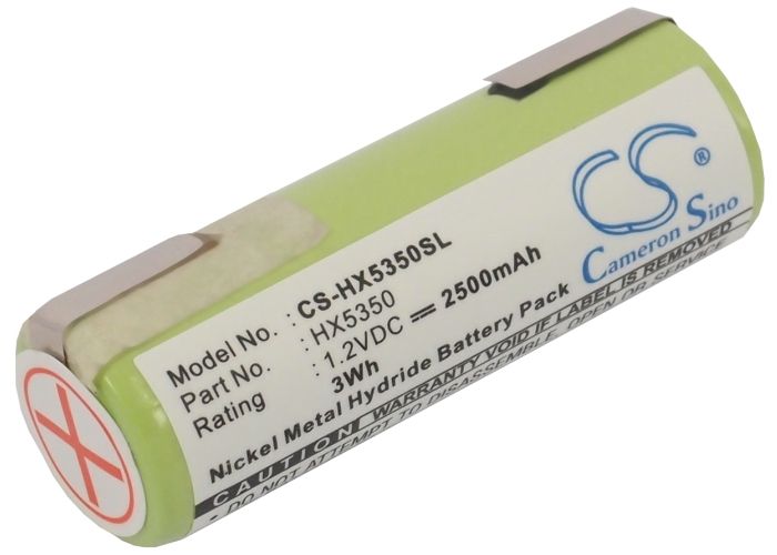 Braun 1008 sähköhammasharjan 2500 mAh 1,2v akku juotoskorvakkeilla