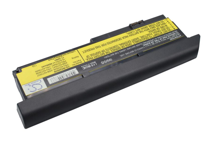 IBM ThinkPad X200 akku 6600 mAh