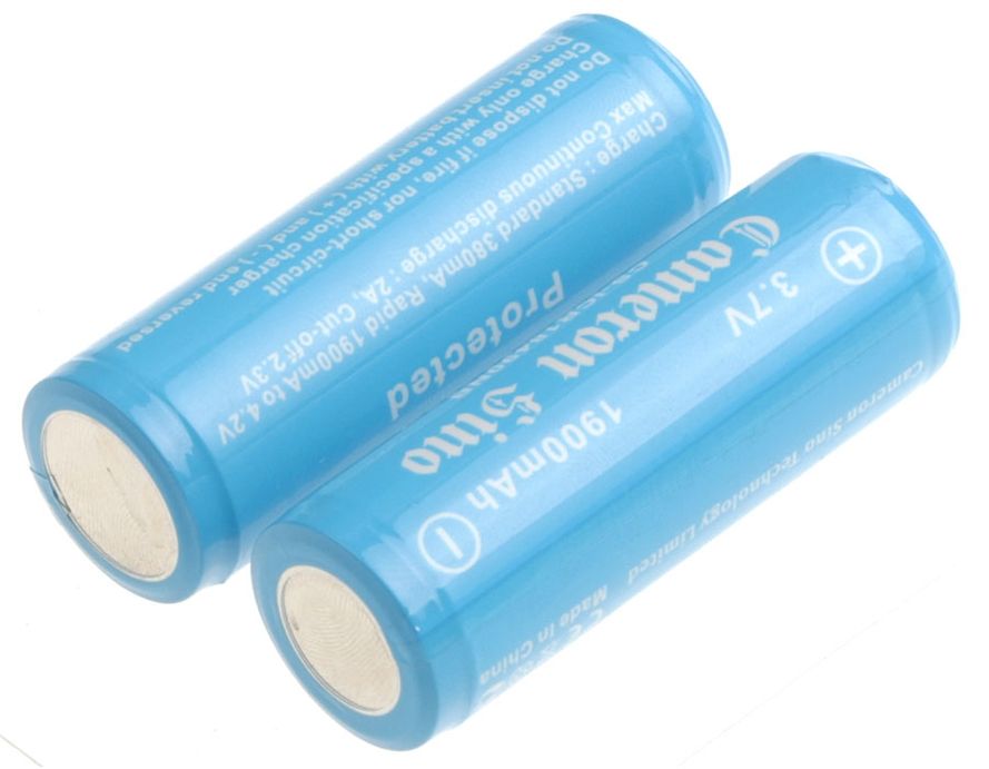 Cameron Sino 18490 Li-ion Akku 2kpl 1900mAh