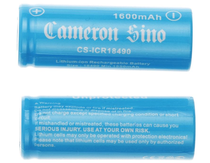 Cameron Sino 18490 Li-ion Akku 2kpl 1600mAh