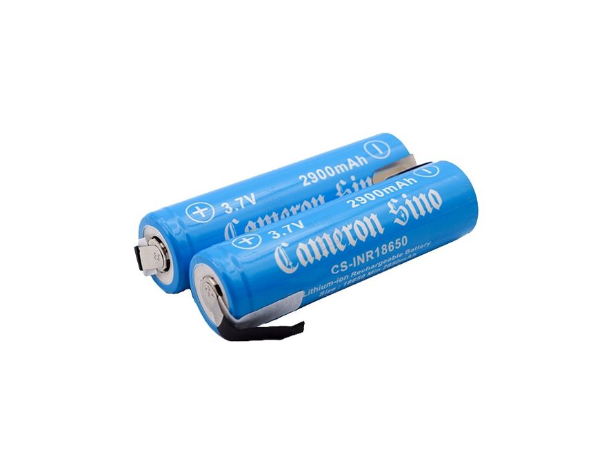 Cameron Sino / Samsung 18650 Li-ion Akku juotoskorvakkeilla 2kpl 2900mAh