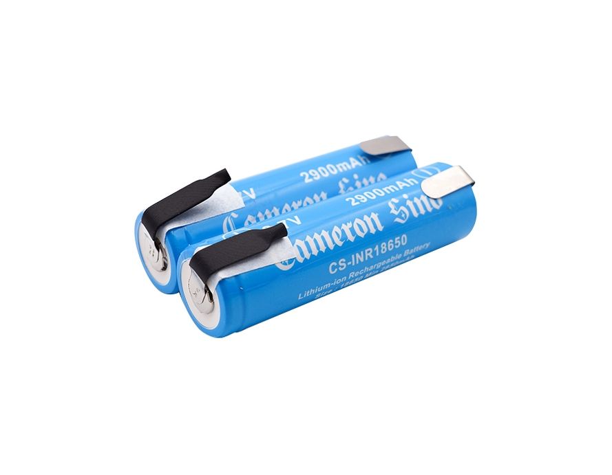 Cameron Sino / Samsung 18650 Li-ion Akku juotoskorvakkeilla 2kpl 2900mAh