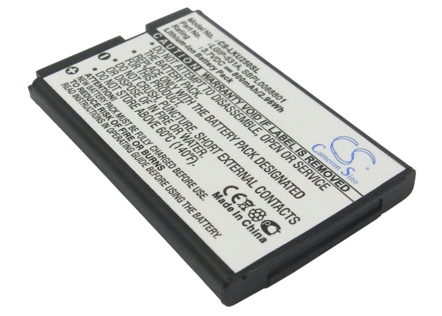 LG KU250 Akku 800 mAh