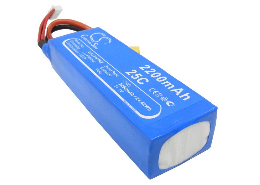 Li-Po Akku, 2200 mAh 11,1V 25C