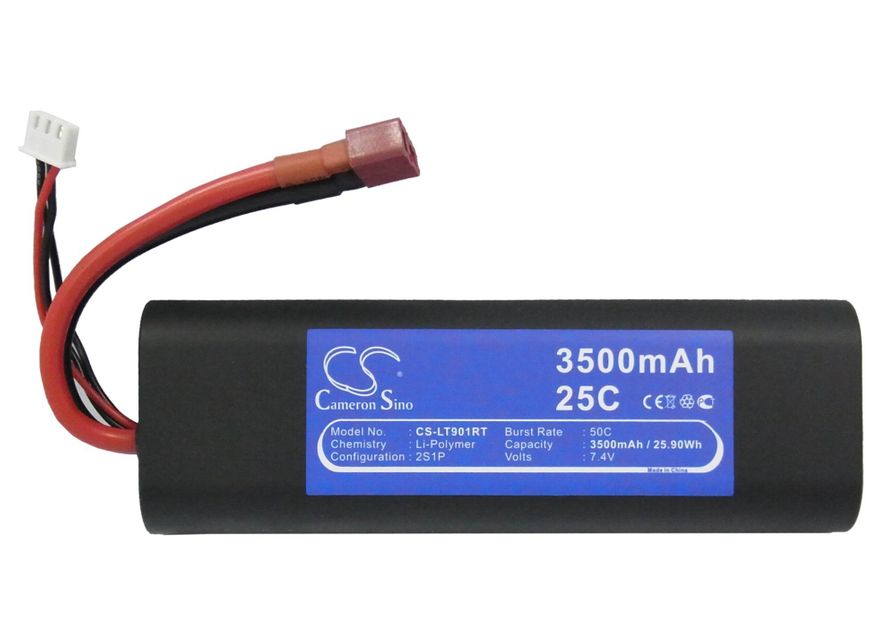 Li-Po Akku, 3500 mAh 7,4V 25C