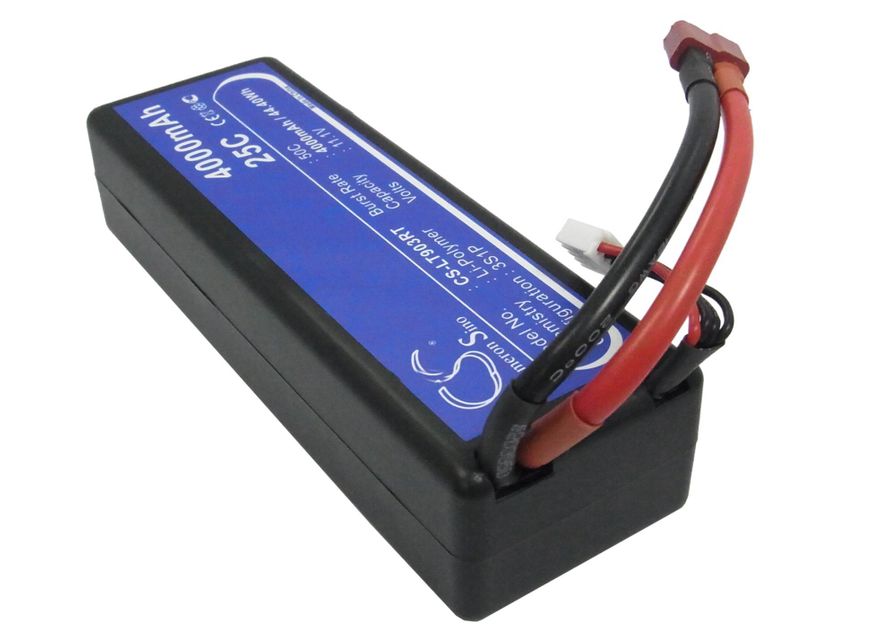 Li-Po Akku koteloitu 4000 mAh 11,1V 25C