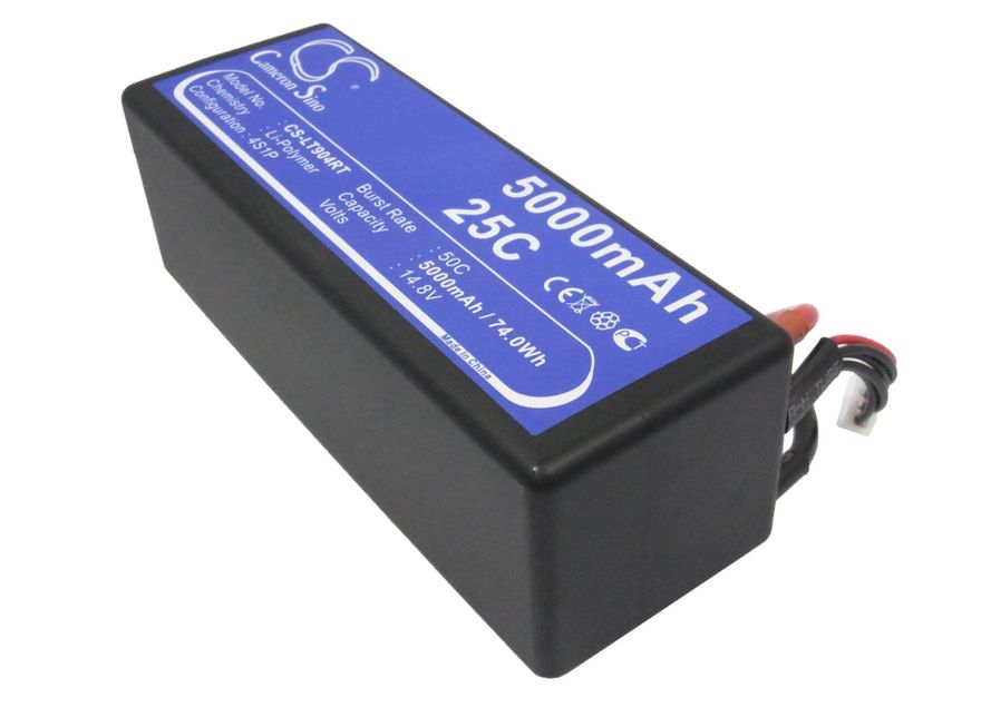 Li-Po Akku, 5000 mAh 14,8V 25C