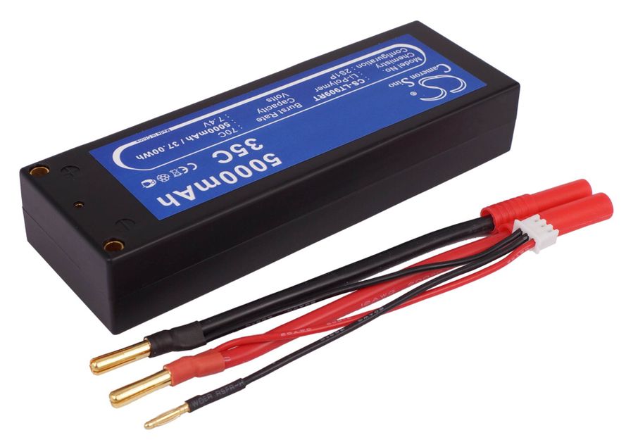 Li-Po Akku, 5000 mAh 7,4V 35C