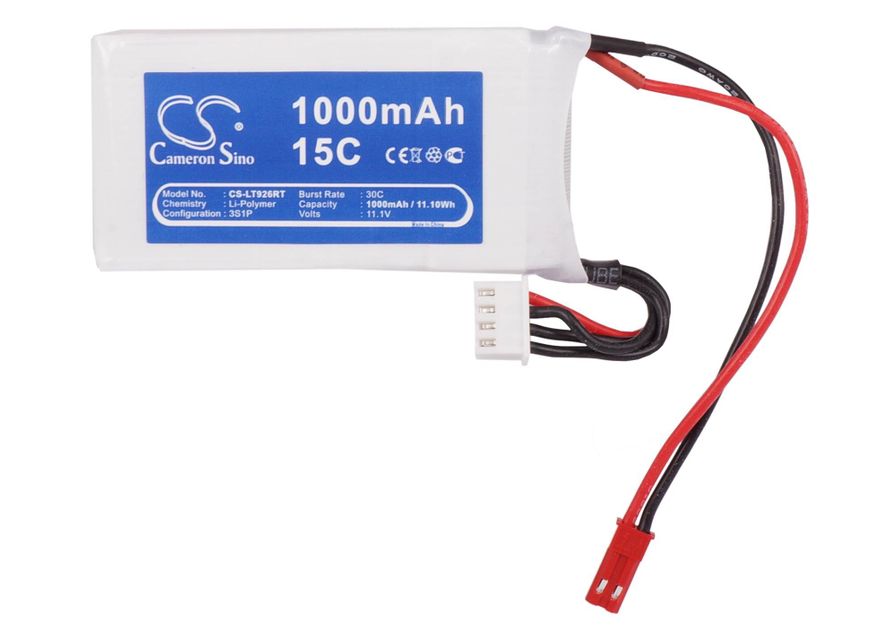 Li-Po Akku, 1000 mAh 11,1V 15C